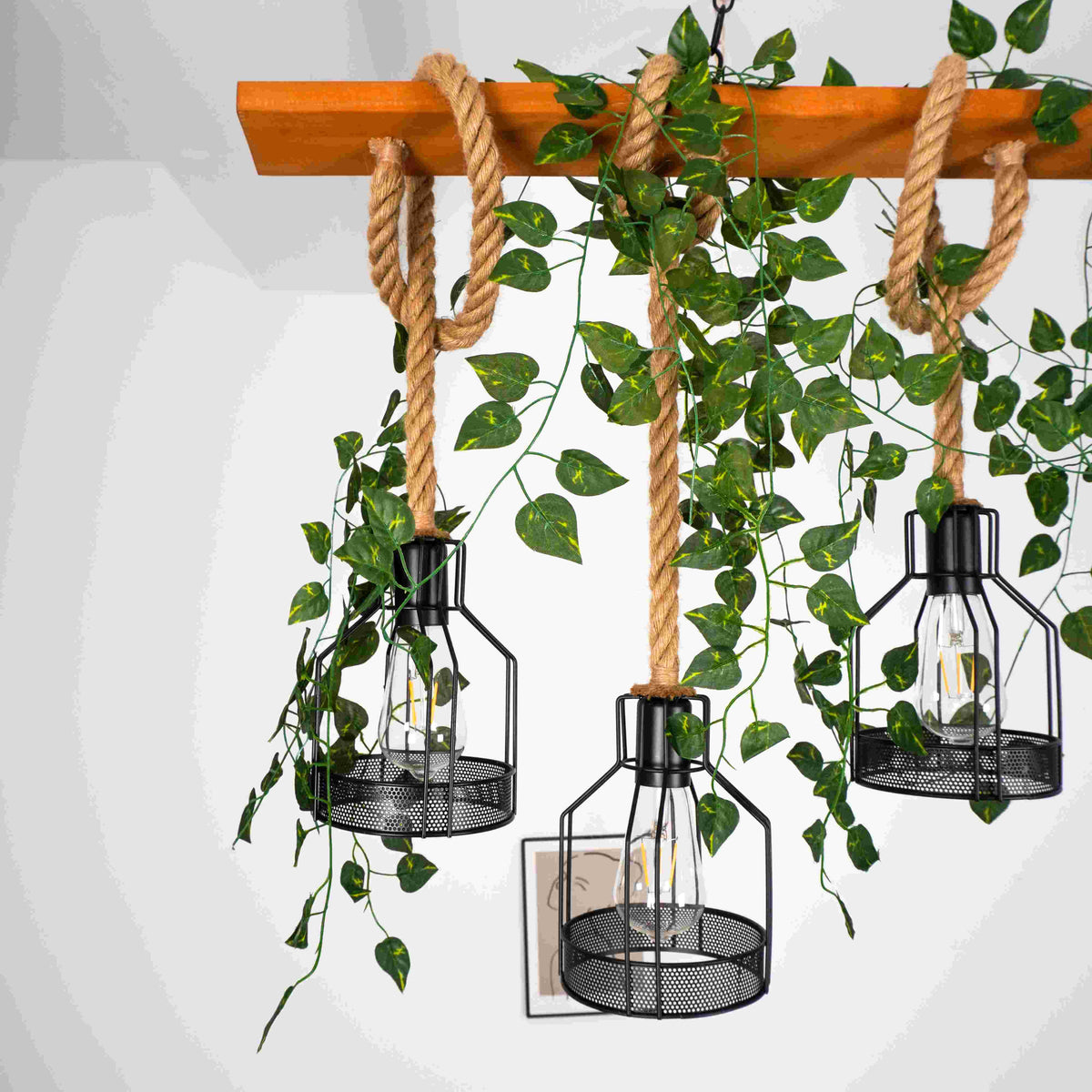 Vintage_Wood_Green_Chandelier_29