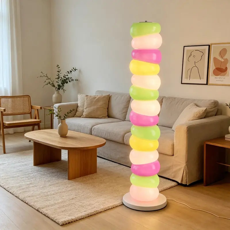 The Design Story Behind the Candy Pile Floor Lamp