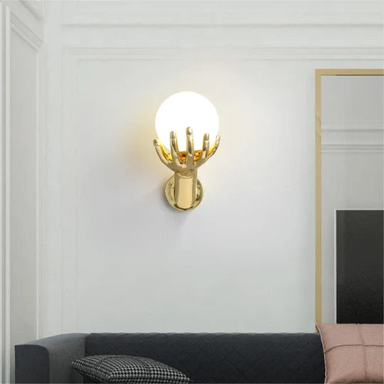 Illuminate Your Space with the Copper Hand Wall Lamp: A Blend of Art and Functionality