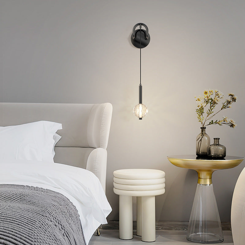 Crystal ball wall lamp: the perfect combination of luxury and elegance