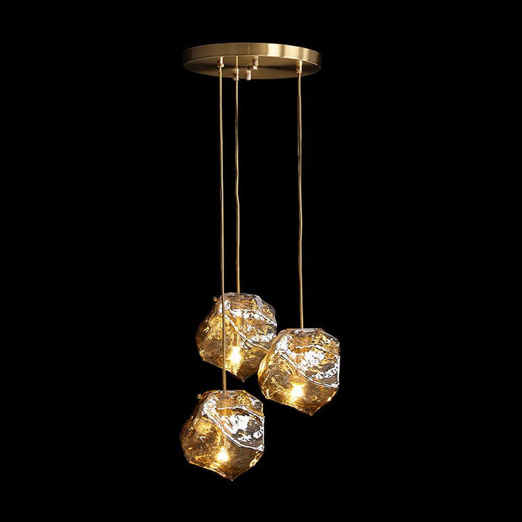 Elevate Your Interior Design with the Ice Glass Pendant Lamp