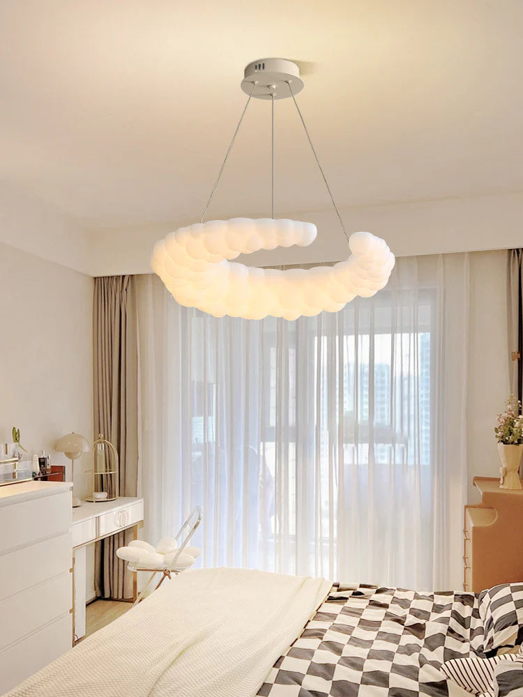 Nordic Cloud Halo LED Chandelier: The Elegant Choice for Modern Homes