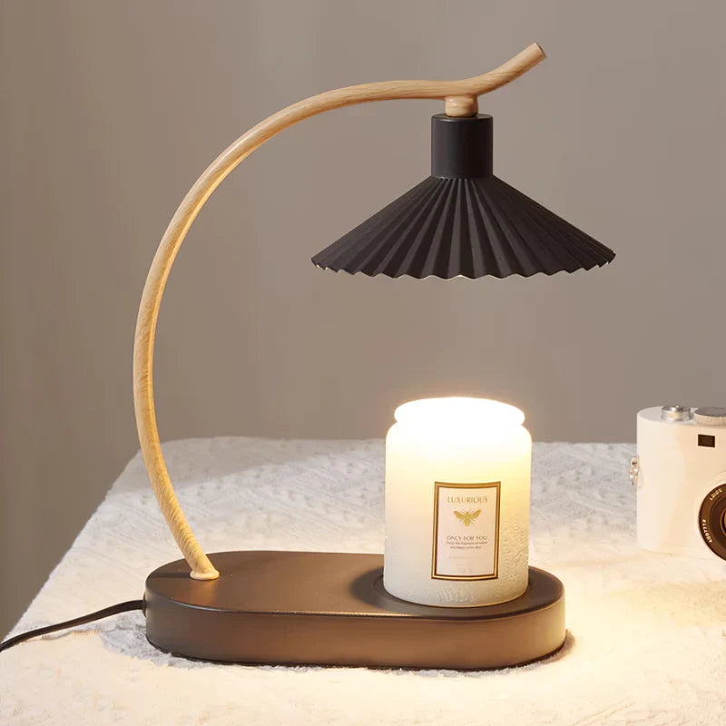 Transform Your Living Space with the Pleated Candle Warmer Lamp