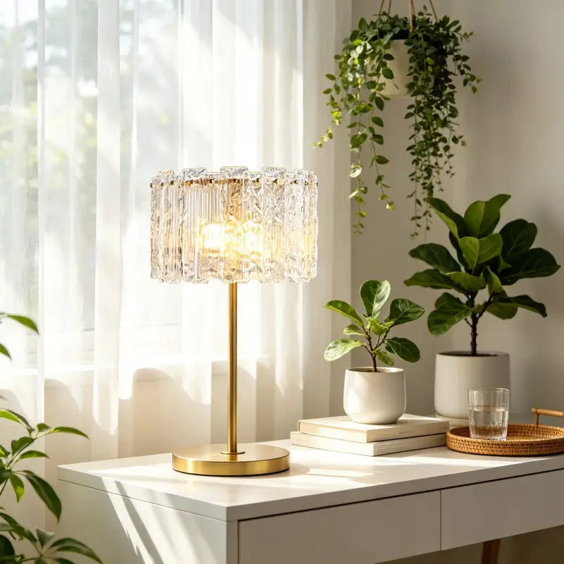 How to Choose the Right Glass Table Lamp for Your Living Room