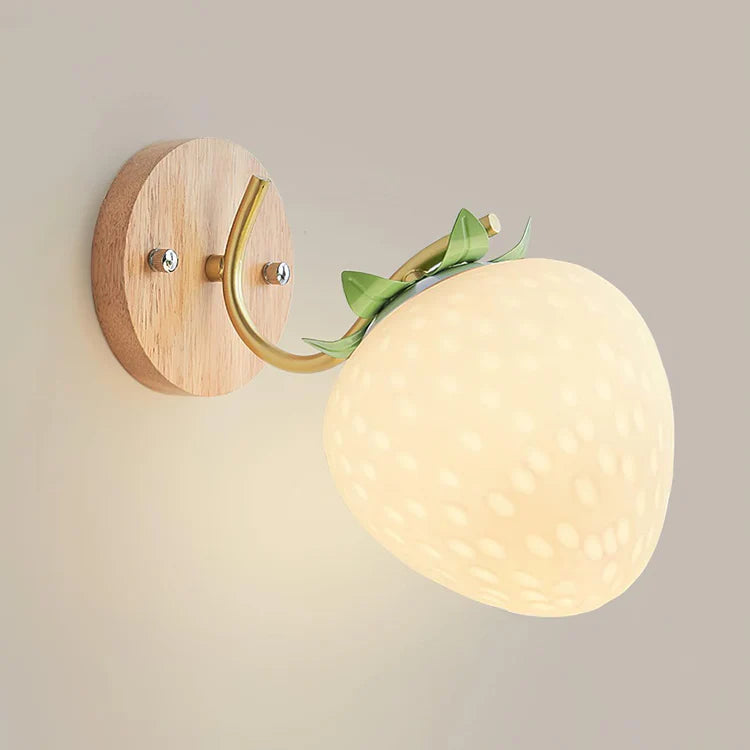 Transform Your Home with the Whimsical Strawberry Wall Lamp