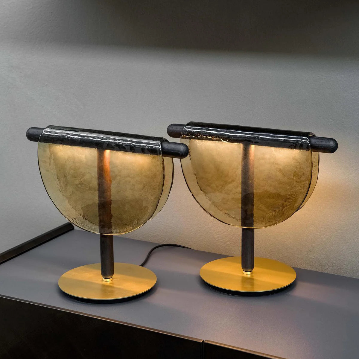 A Masterpiece in Lighting: Introducing the T-Semicircle Table Lamp