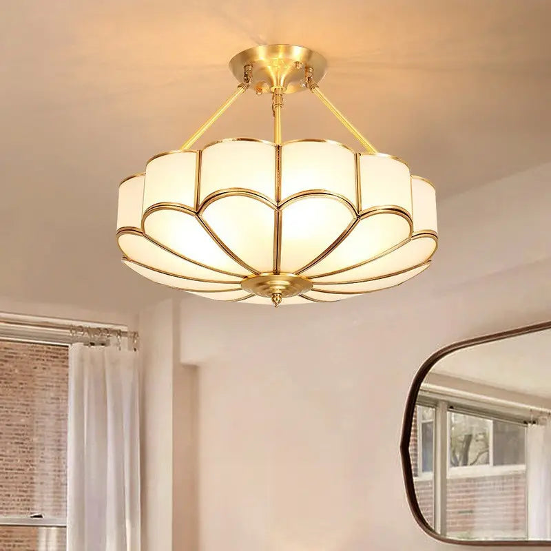 2 Floral Ceiling Lights