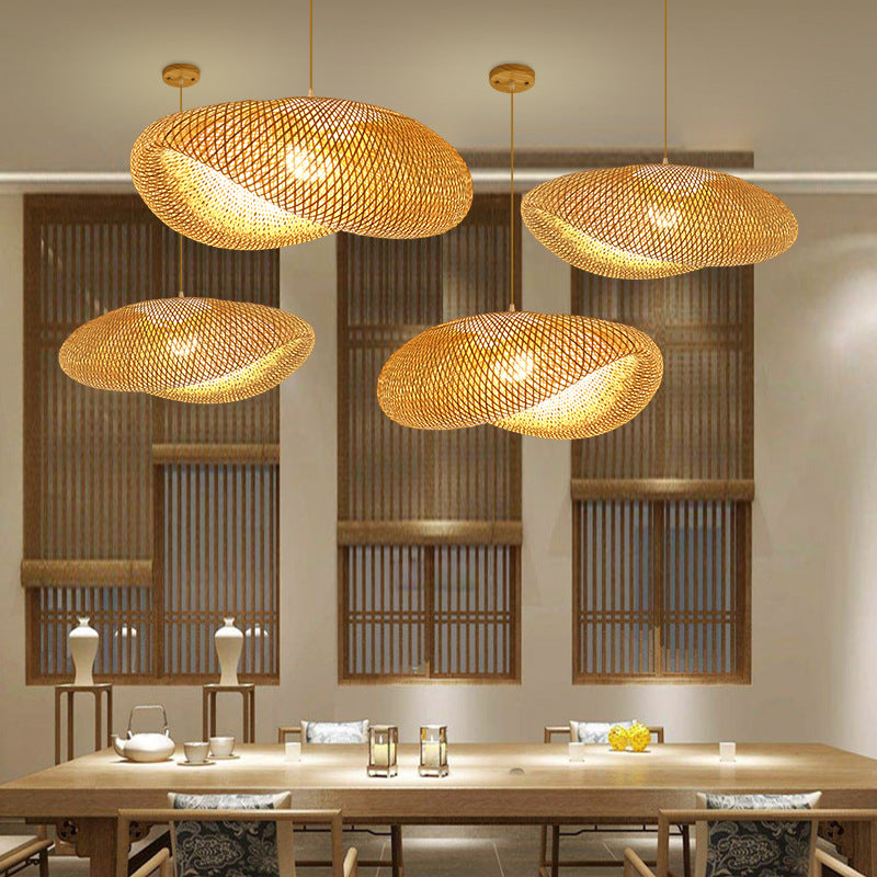 Handmade Bamboo & Rattan Lighting Series