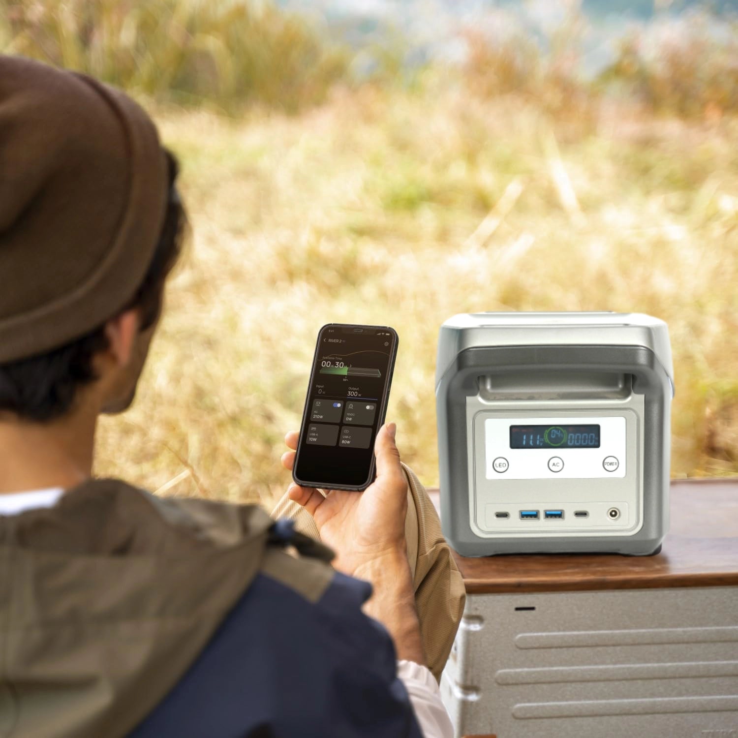 500W Energy Storage Outdoor Mobile Power Bank 6