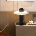 Alabaster Comet Table Lamp 14