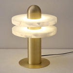 Alabaster Comet Table Lamp 21