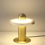 Alabaster Comet Table Lamp 25