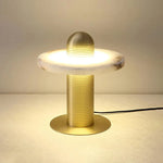 Alabaster Comet Table Lamp 34