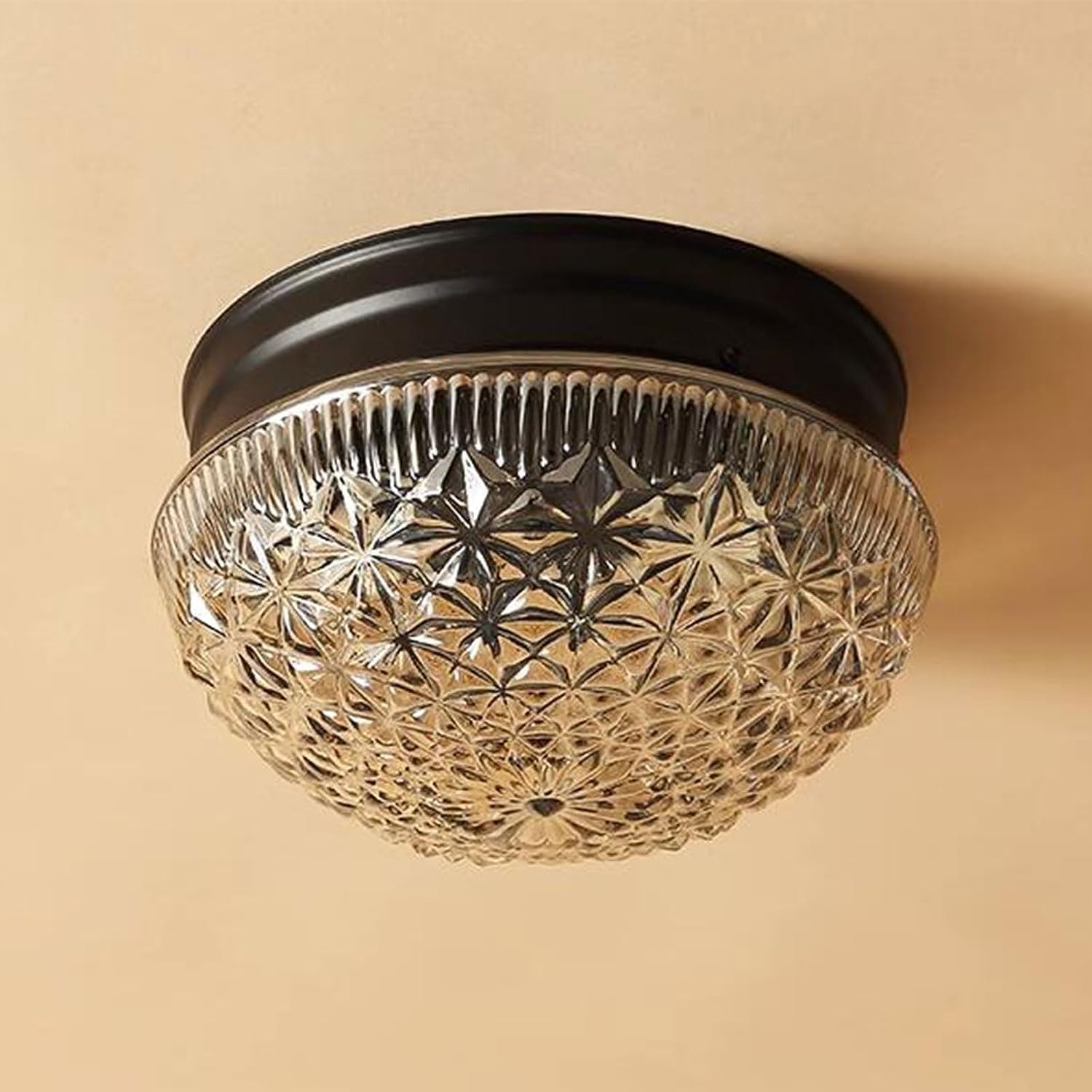 American_Style_Glass_Ceiling_Light_5