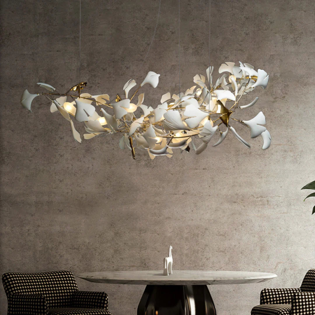 Arc_Shape_Gingko_Chandelier_2