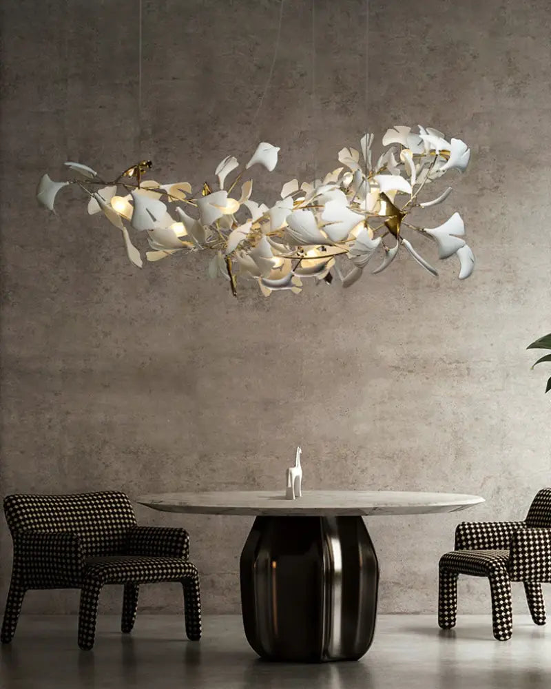 Arc_Shape_Gingko_Chandelier_5