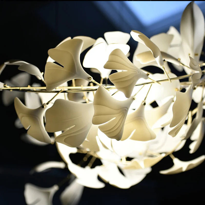 Arc_Shape_Gingko_Chandelier_9