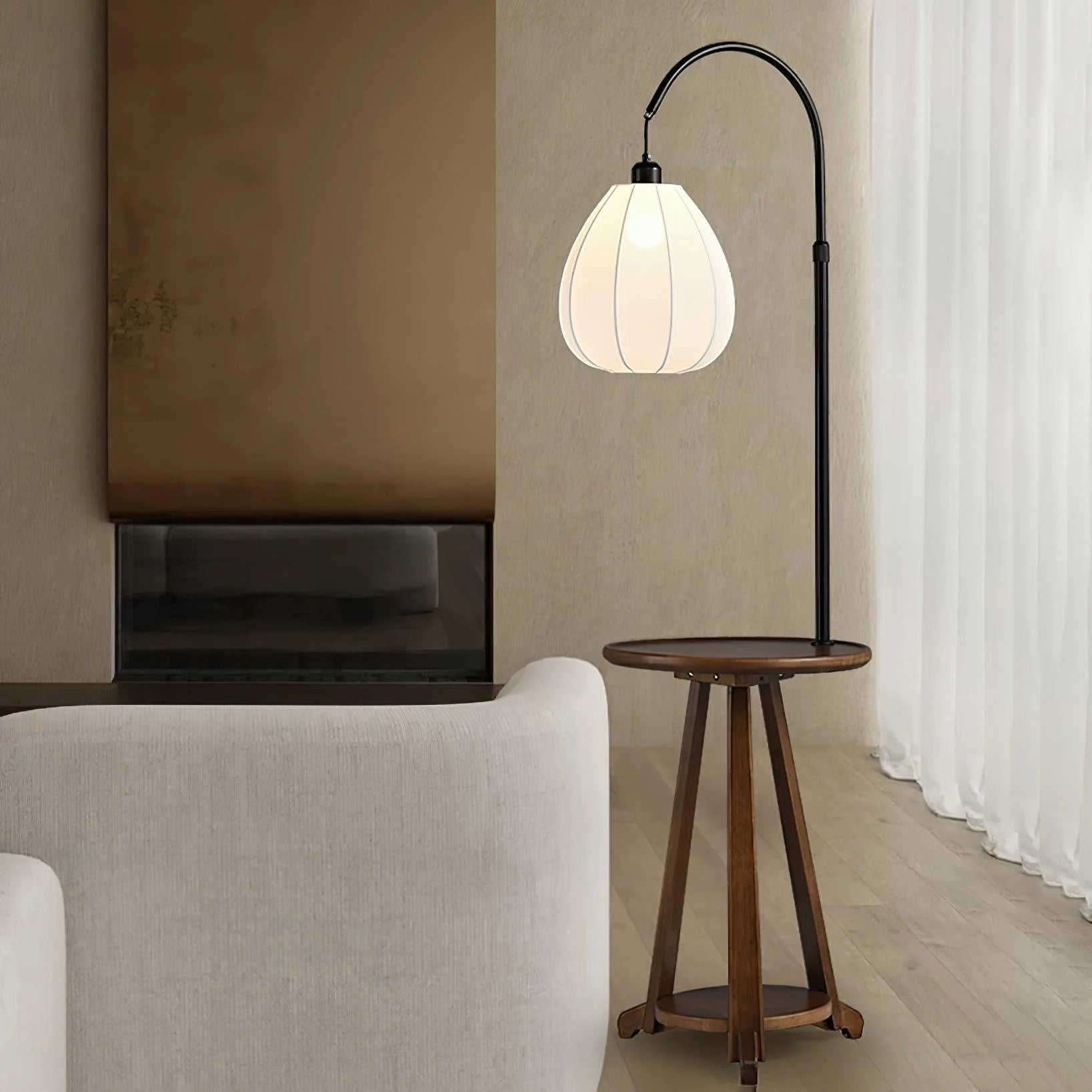 Arc Side Table Floor Lamp 14