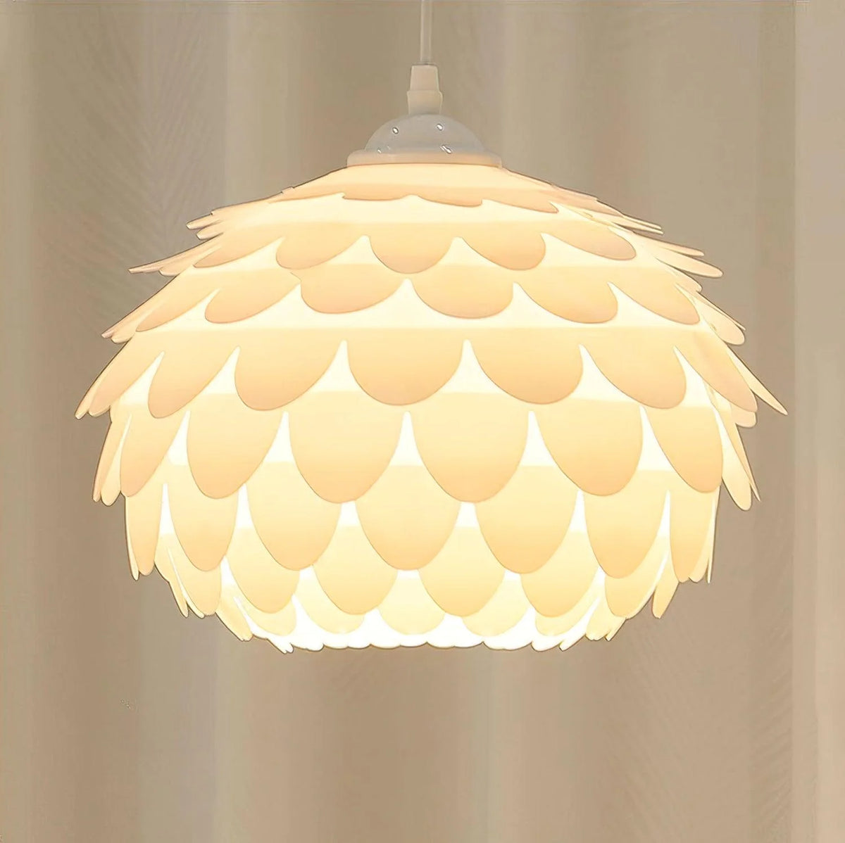 The lampshade of the Arched Pine Cone Floor Lamp 7