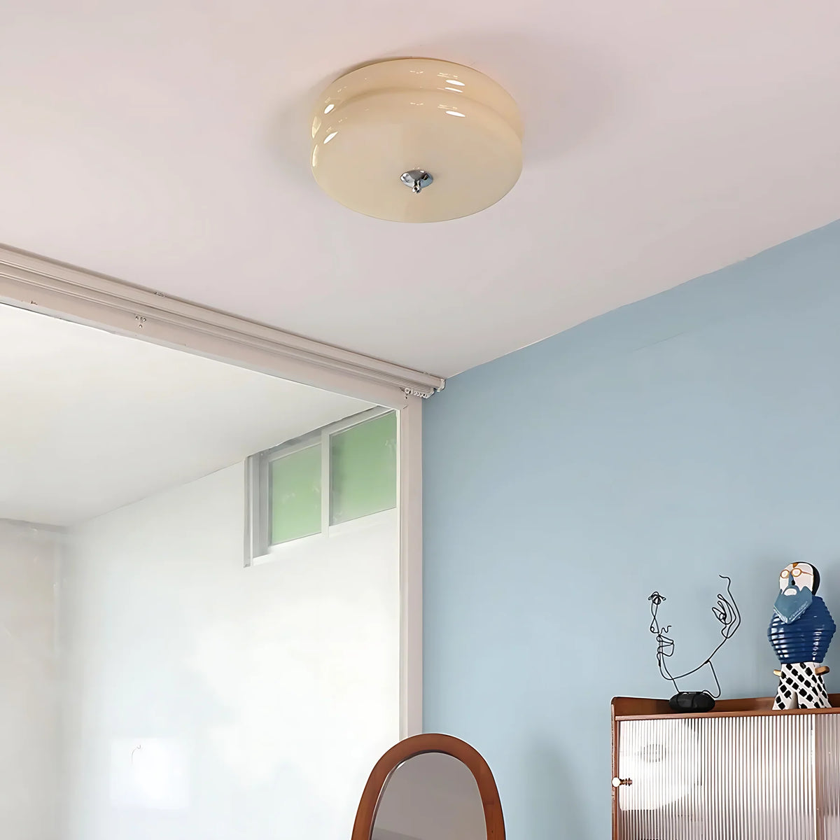 Art_Deco_Cream_Ceiling_Light_2