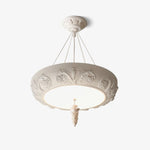 Artistic Carved Plaster Chandelier 1