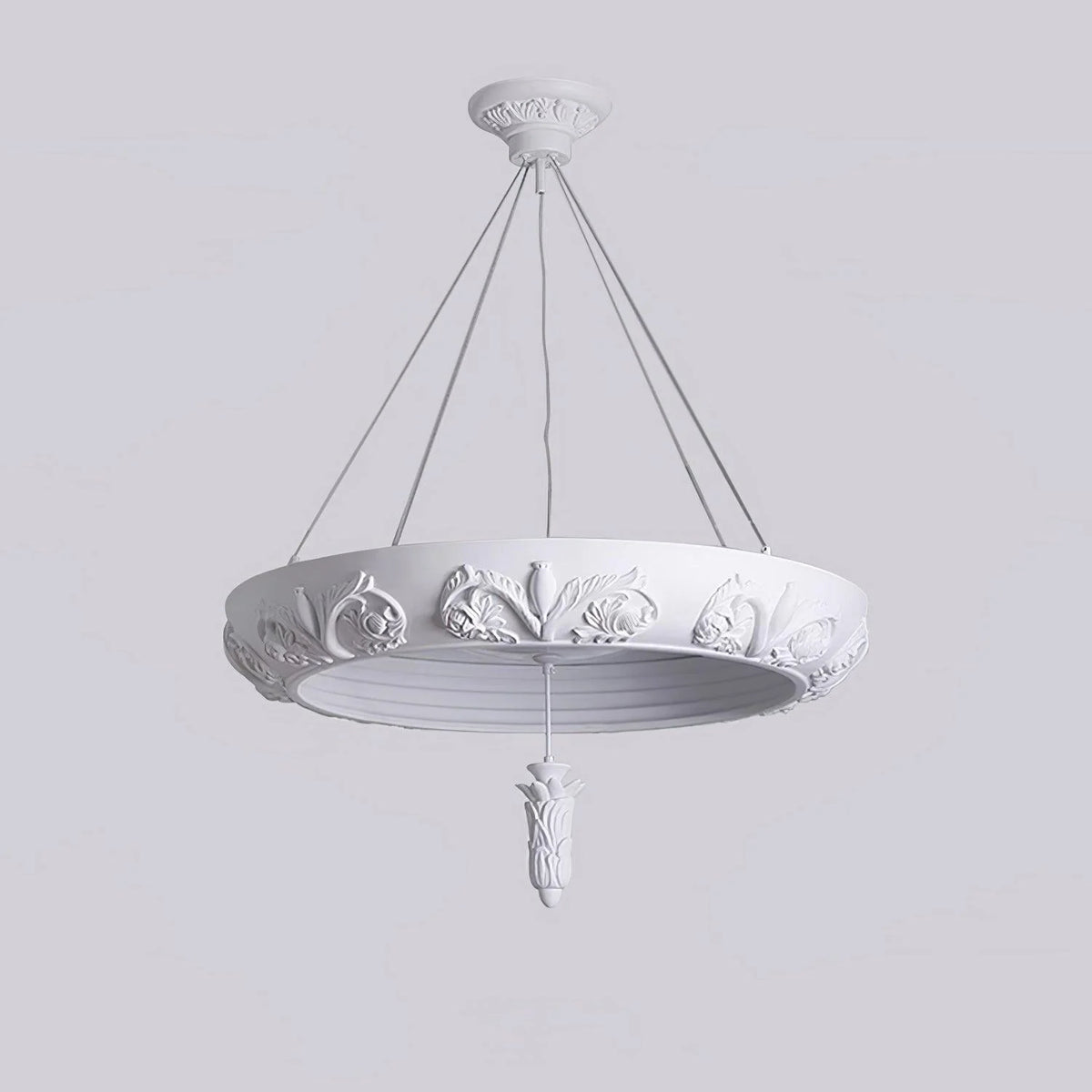 Artistic Carved Plaster Chandelier 10