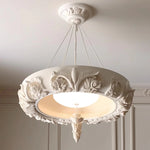 Artistic Carved Plaster Chandelier 13