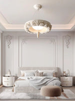 Artistic Carved Plaster Chandelier 6