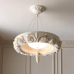 Artistic Carved Plaster Chandelier 7