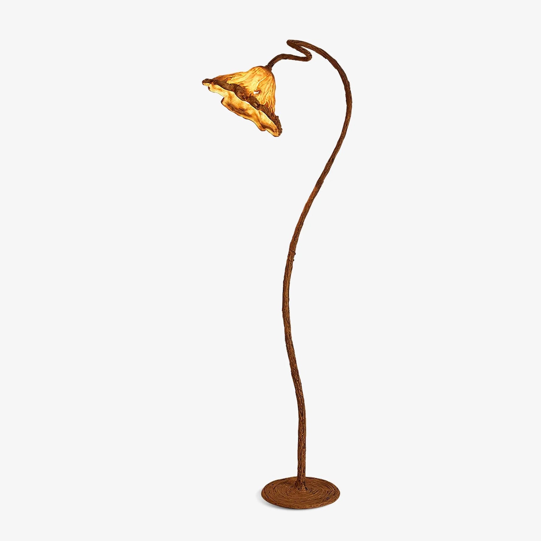 Artistic Lotus Leaf Floor Lamp 1