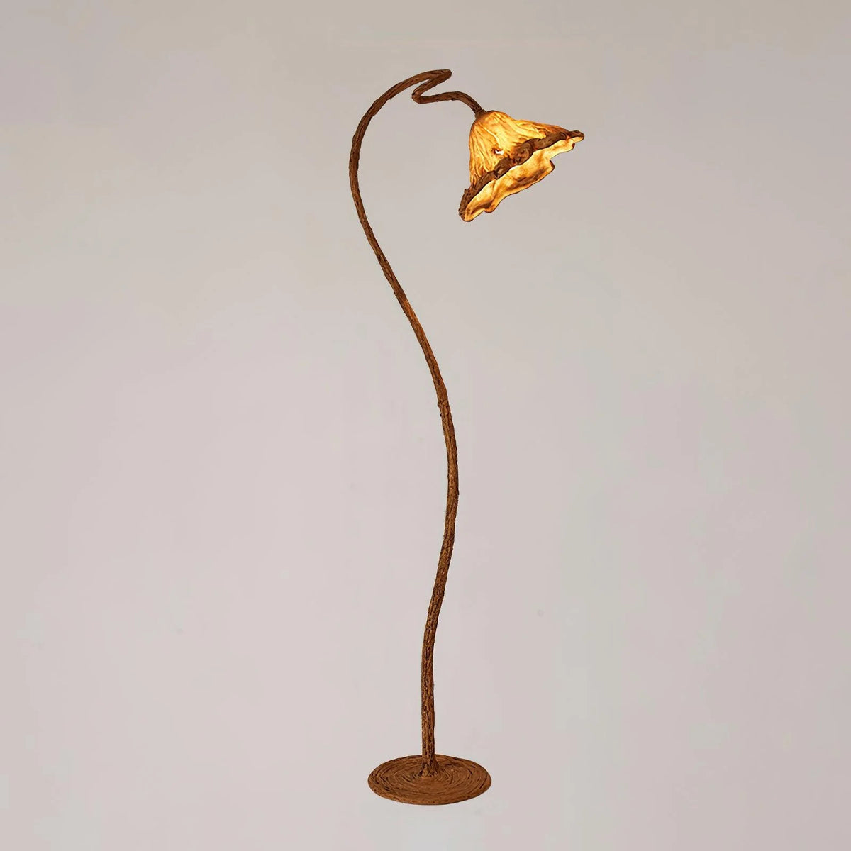 Artistic Lotus Leaf Floor Lamp 12