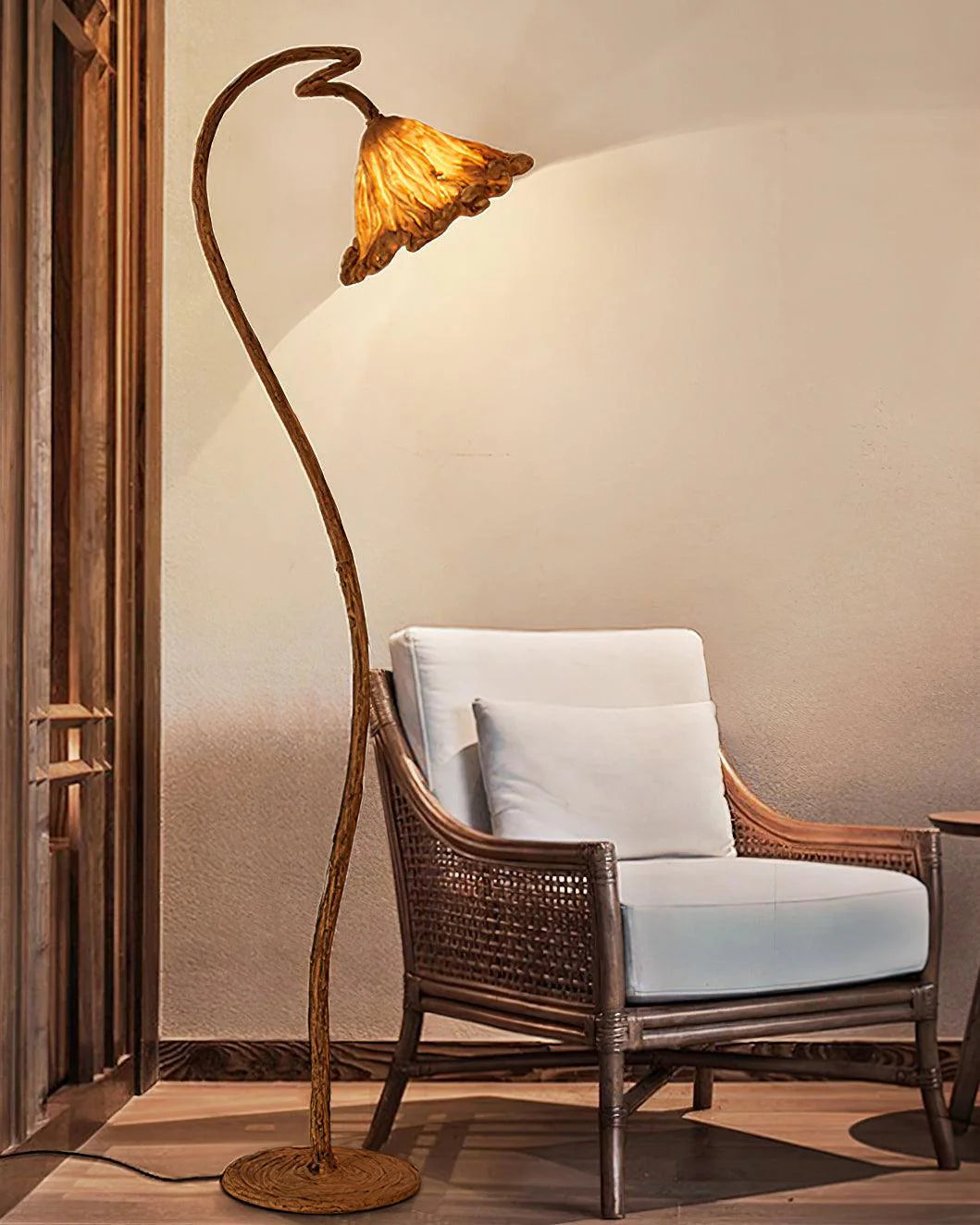 Artistic Lotus Leaf Floor Lamp 24