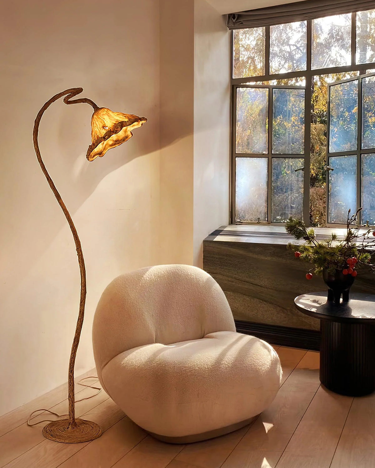 Artistic Lotus Leaf Floor Lamp 25