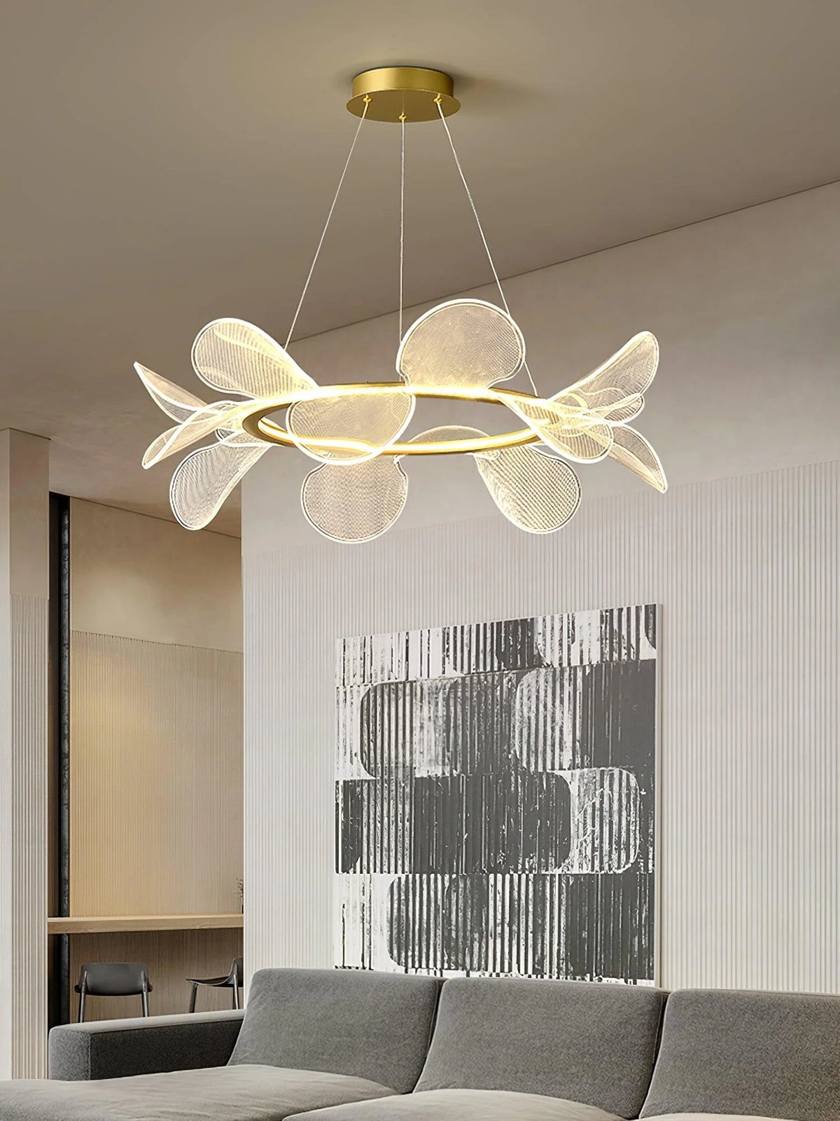 Bain Flying Flowers Chandelier 4