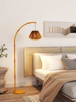 Bamboo Pole Diamond Floor Lamp 1