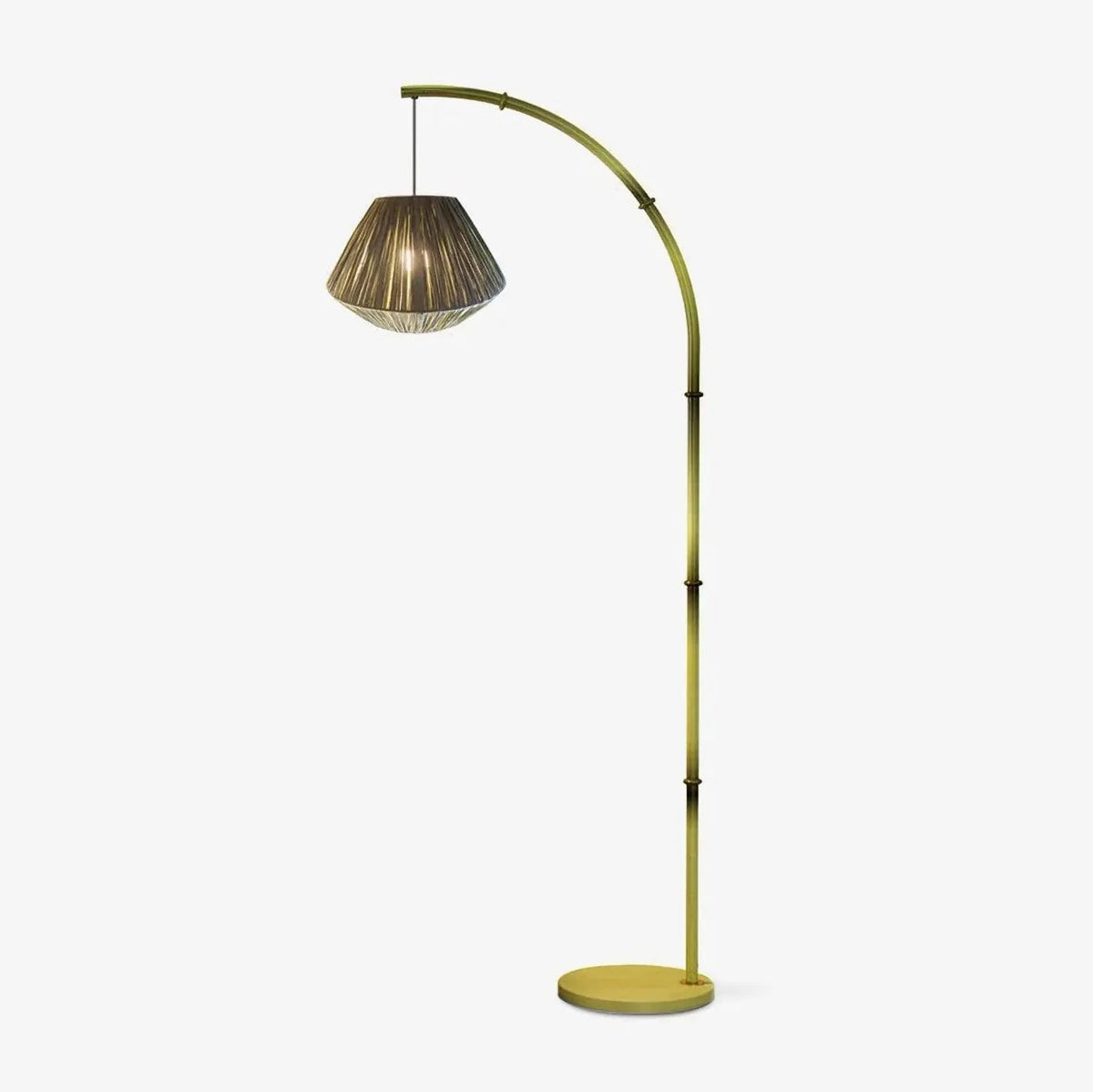 Bamboo Pole Diamond Floor Lamp 14