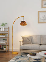 Bamboo Pole Diamond Floor Lamp 2