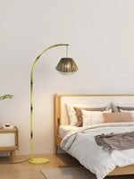 Bamboo Pole Diamond Floor Lamp 5