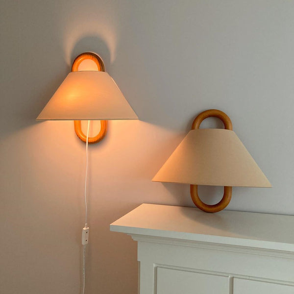 Beech Solid Wood Wall Lamp