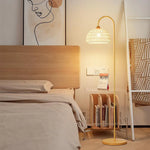 Beige Rattan Floor Lamp 31