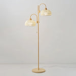 Beige Rattan Floor Lamp 54