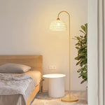 Beige Rattan Floor Lamp 6