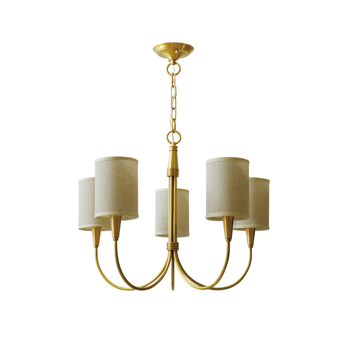 Black Brass Chandelier 10