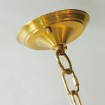 Black Brass Chandelier 12