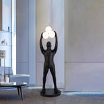 Black Figure Floor Lamp 16