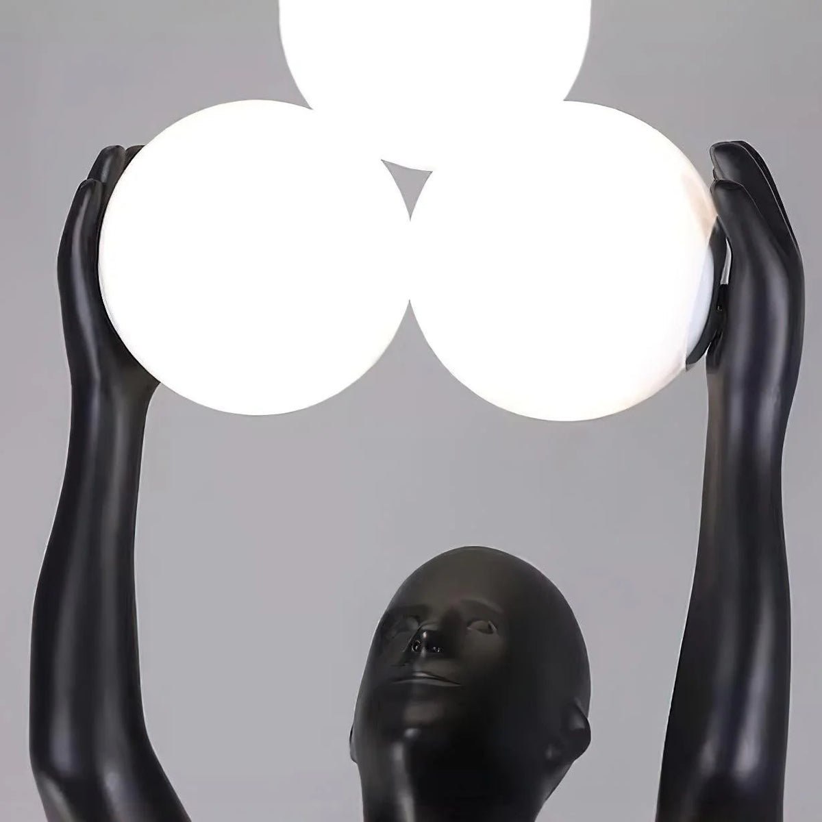 Black Figure Floor Lamp 17