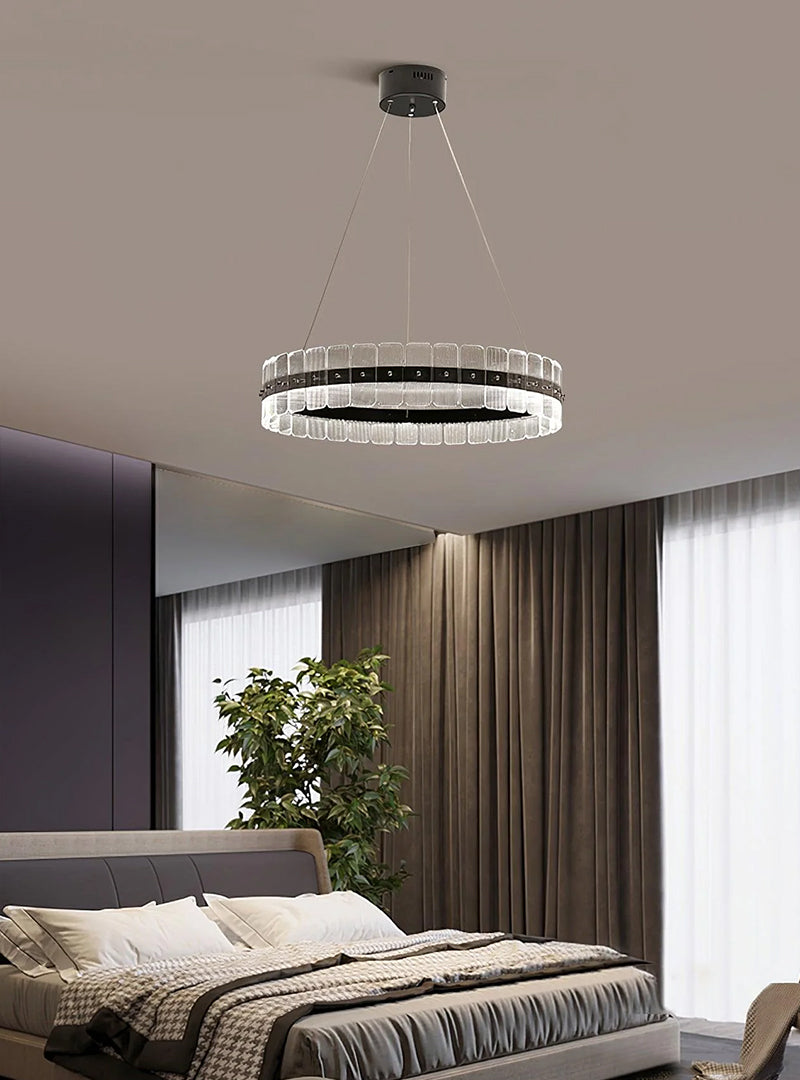 Black acrylic LED Pendant lamp 2