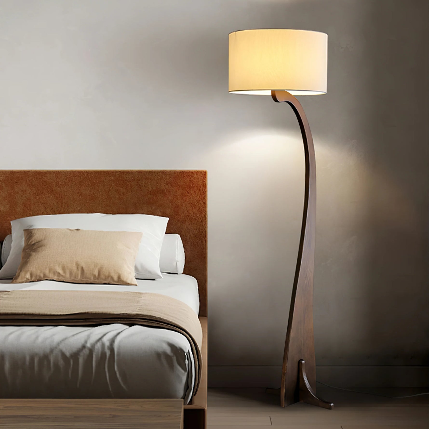 Bow Wood Floor Lamp 12