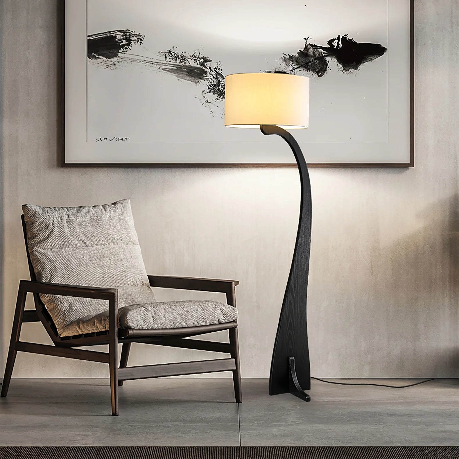 Bow Wood Floor Lamp 29