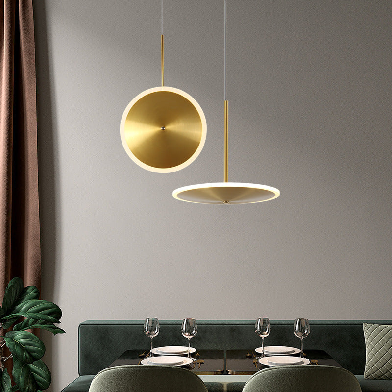 Brass_Dish_Pendant_Light_2